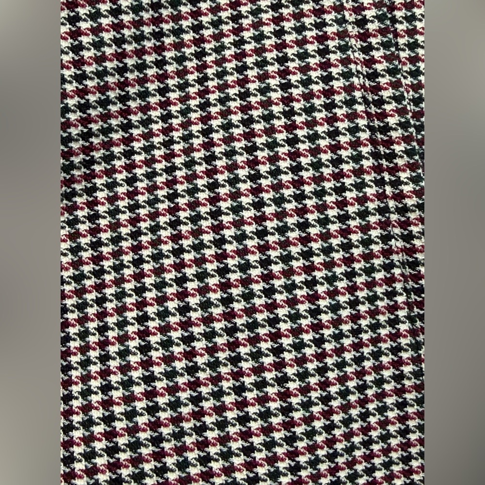 Zara Women's Houndstooth Ankle Pants Size XL - Picture 3 of 10